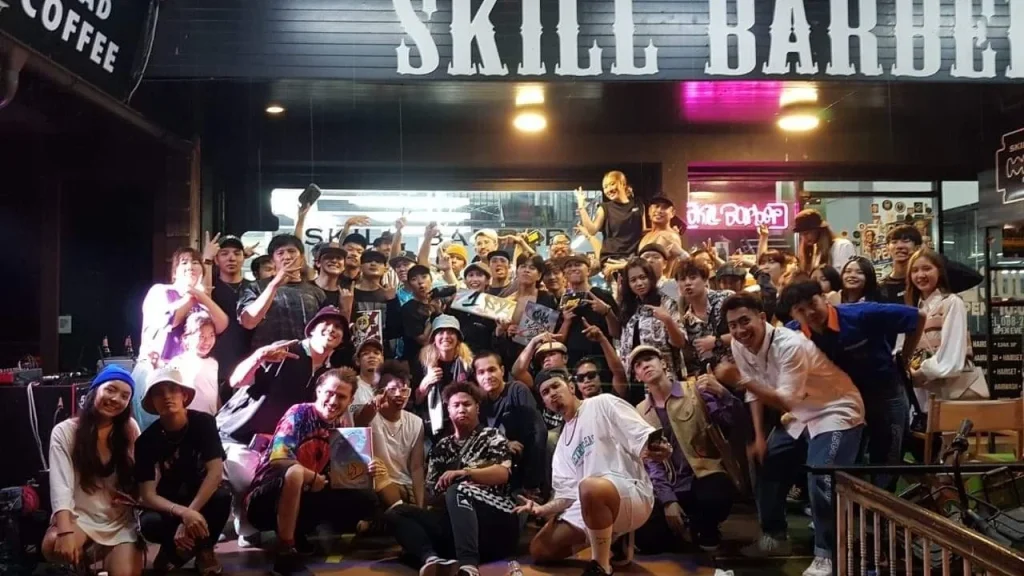 Skill Barber group photo